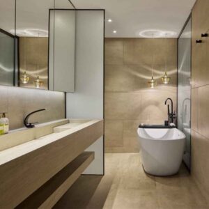 Proyectos_0001_Baño Neolith Strata Argentum