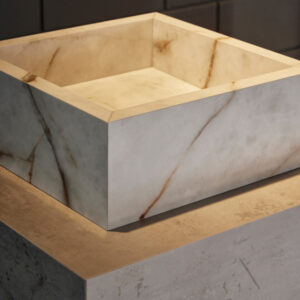Lavamanos integrado Neolith Himalaya Crystal (3)
