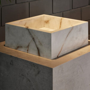 Lavamanos integrado Neolith Himalaya Crystal